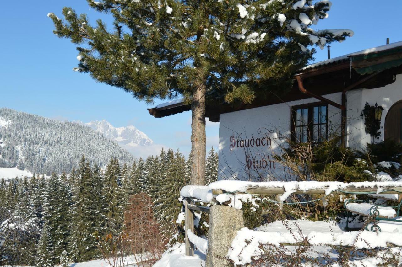 Berggasthof Staudachstub'N Кирхберг ин Тирол Екстериор снимка